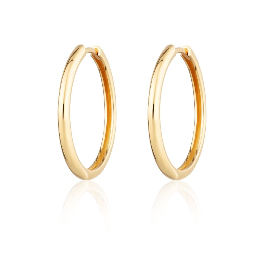 La Maison Earrings | Perfect Hoop Earrings - La Maison