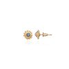 La Maison Earrings | Eclipse Stud Earrings: Gold - La Maison