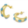 La Maison Earrings | Ashiana Daphne Earrings Turquoise - La Maison