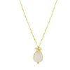 La Maison Necklaces | Willow White Chalcedony Necklace - La Maison