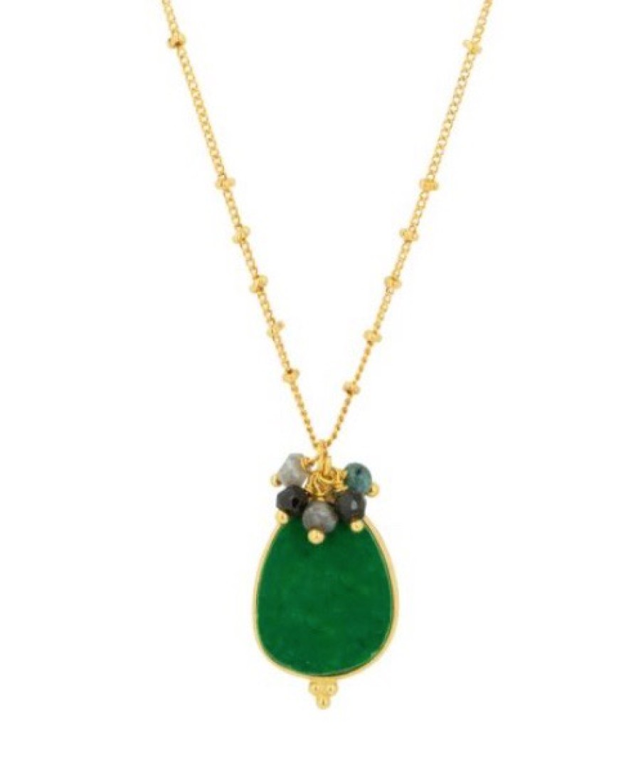 La Maison Necklaces | Willow Green Necklace - La Maison