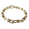 La Maison Bracelets | Gold Plated Square Chain Bracelet - La Maison