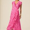 La Maison Dresses And Skirts | Aspiga Clematis Pink Demi Wrap Dress - La Maison