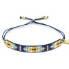 La Maison Bracelets | Boho Betty Starlight Navy Beaded Friendship Bracelet - La Maison