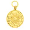 La Maison Necklaces | Dora Gold Sun Charm - La Maison