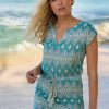 La Maison Dresses And Skirts | Sophia Alexia Diamond Blue Tassel Dress - La Maison