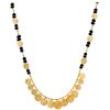 La Maison Necklaces | Azuni Cleo Coin Necklace In Onyx - La Maison