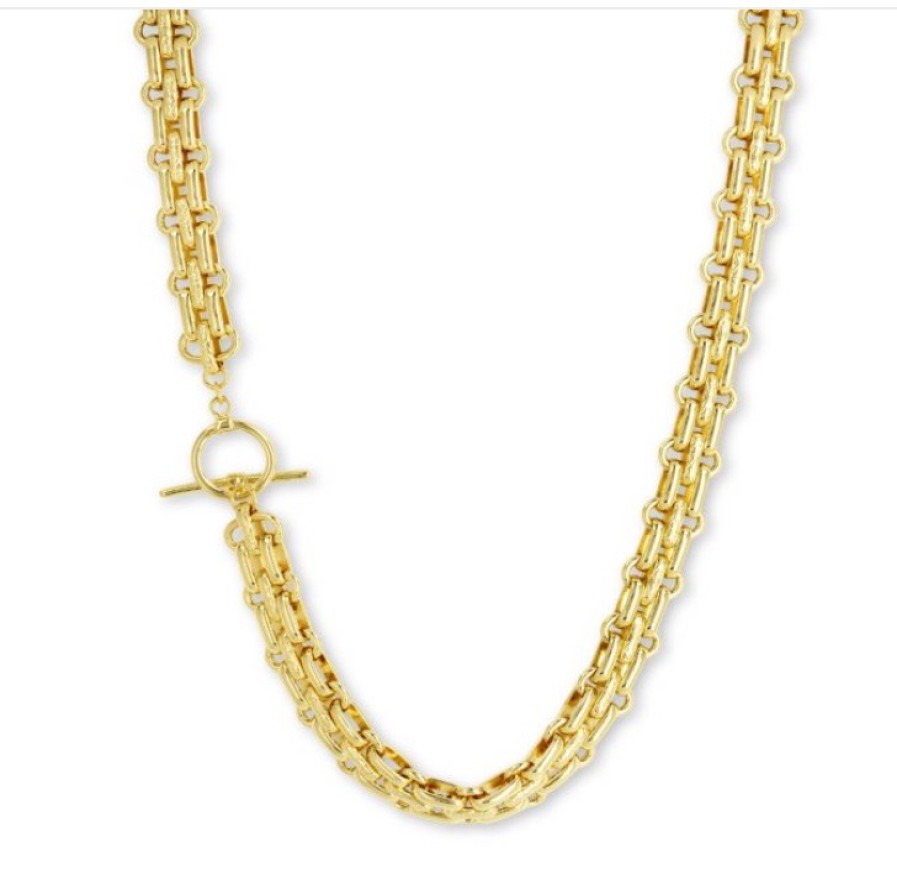 La Maison Necklaces | Saffron Gold Chain Necklace - La Maison