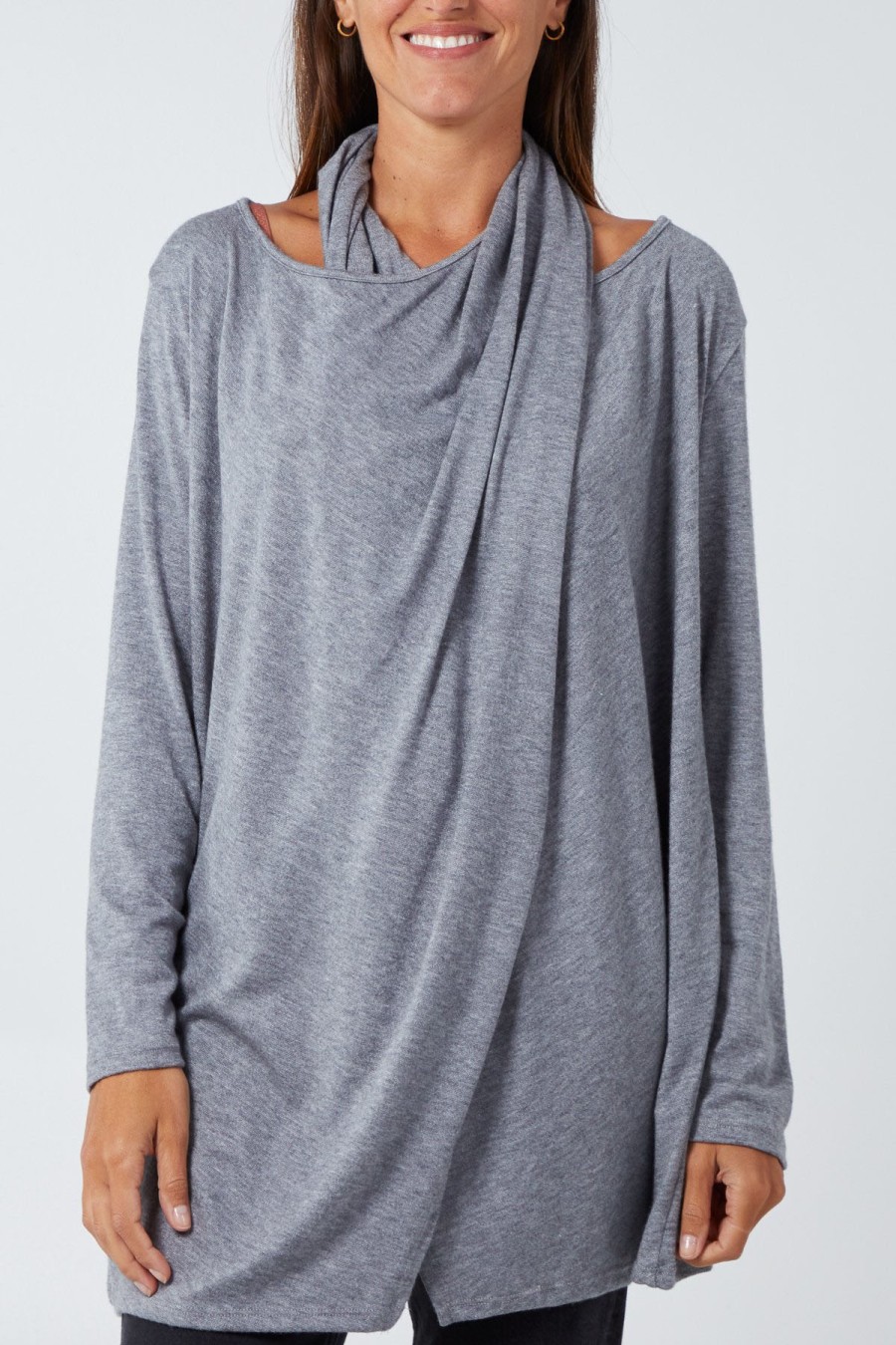 La Maison Blouses And Tops | Wrap Around Long Sleeve Top - La Maison