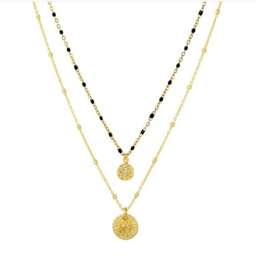 La Maison Necklaces | Stella Two Strand Necklace - La Maison