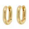 La Maison Earrings | Coco Hoop Earrings Gold - La Maison