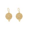 La Maison Earrings | Azuni Algir Gold Coin Earrings - La Maison