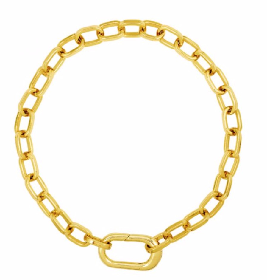 La Maison Bracelets | Bardot Chain Bracelet Gold 7" - La Maison