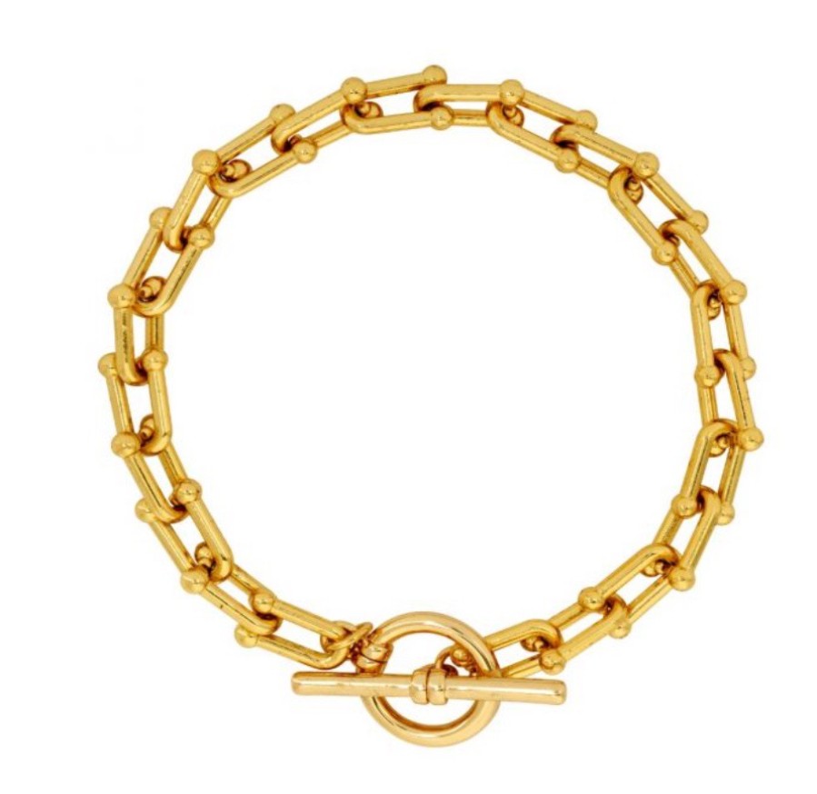 La Maison Bracelets | London Chain Bracelet Gold - La Maison