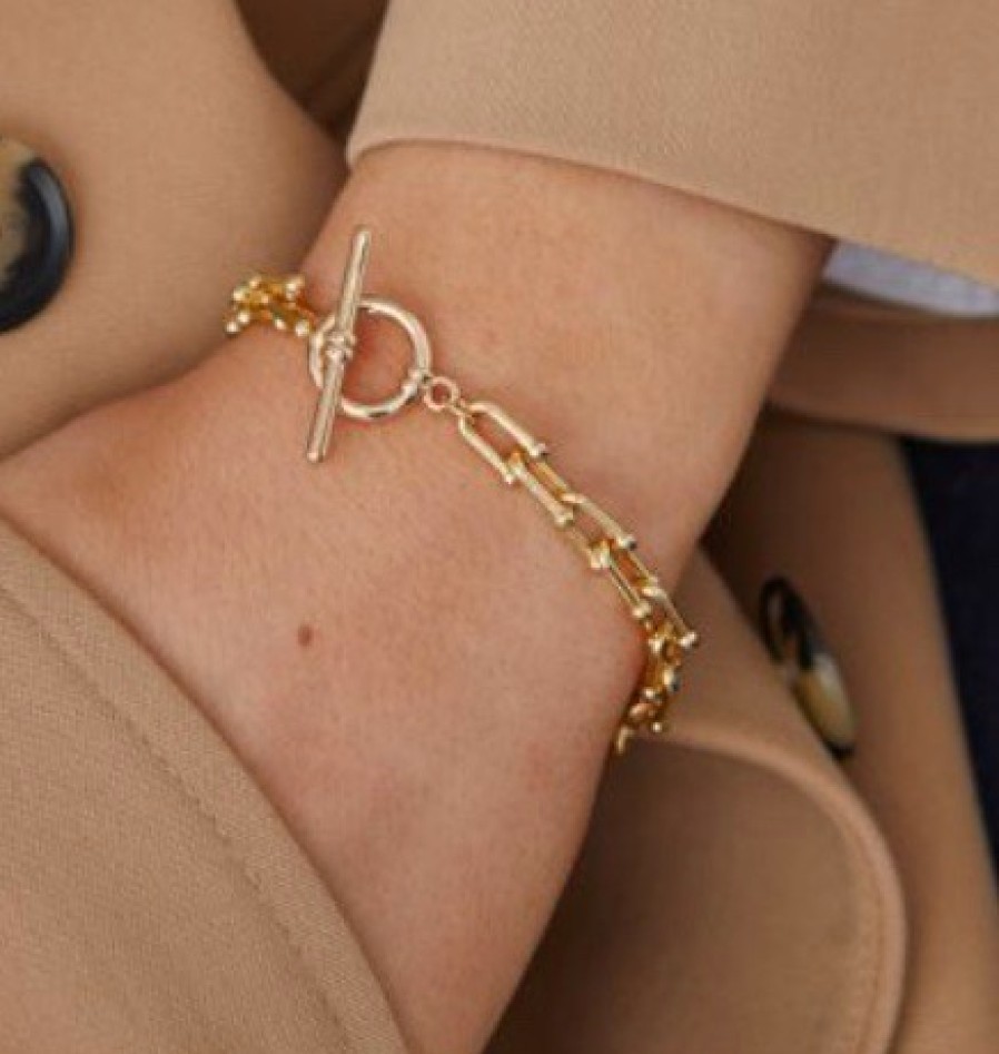 La Maison Bracelets | London Chain Bracelet Gold - La Maison