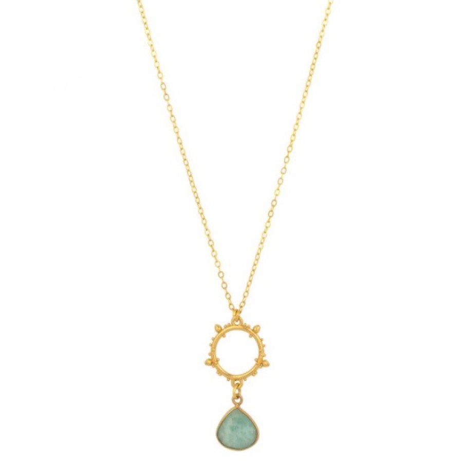 La Maison Necklaces | Allegra Necklace In Amazonite - La Maison