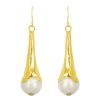 La Maison Earrings | Madeline Earrings Pearl - La Maison