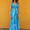 La Maison Dresses And Skirts | Sophia Alexia Turquoise Glow Ibiza Dress - La Maison