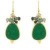 La Maison Earrings | Willow Earrings Green - La Maison