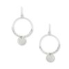 La Maison Earrings | Dominique Mini Hoop Earrings Silver - La Maison