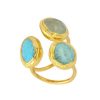 La Maison Rings | Amelie Ring In Turquoise & Aqua - La Maison