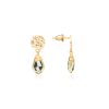 La Maison Earrings | Azuni Classic Drop Athena Earrings - Lemon Quartz - La Maison