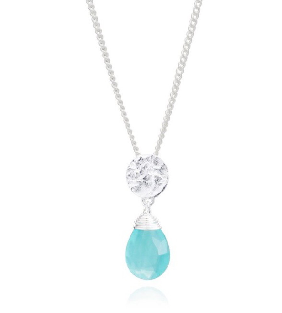 La Maison Necklaces | Azuni Classic Athena Gemstone Necklace - 6 Options - La Maison