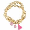 La Maison Bracelets | Goa Pink Jade Bracelet - La Maison