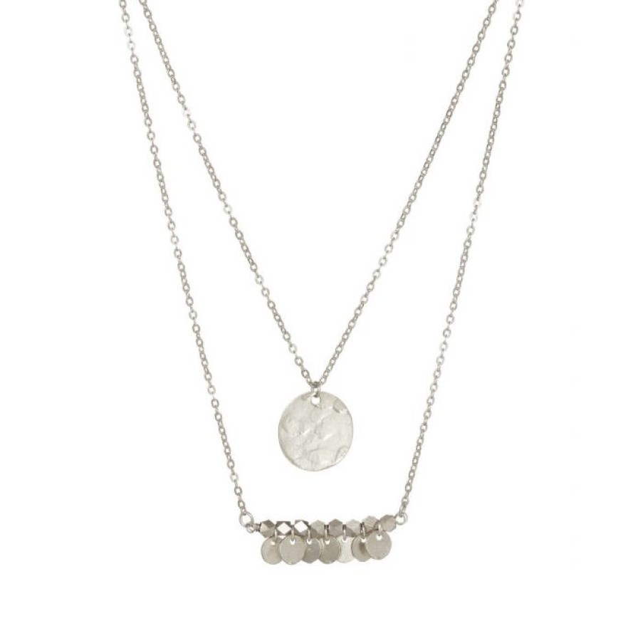 La Maison Necklaces | Greek Island Necklace Silver - La Maison