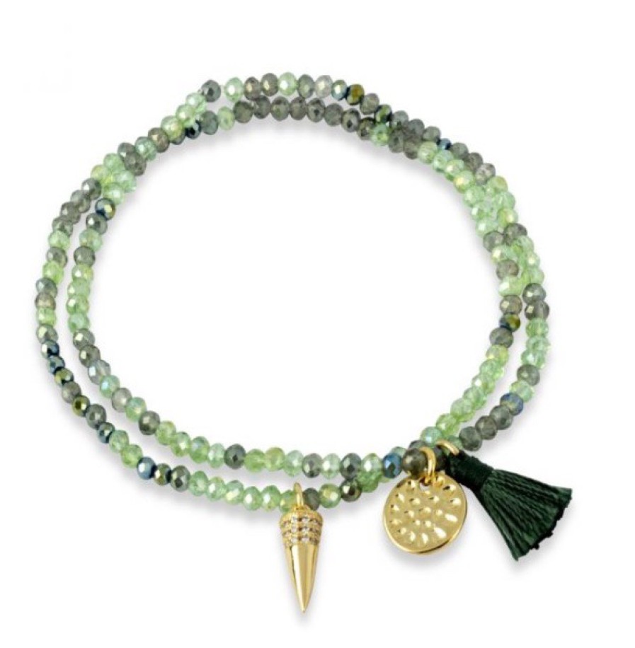 La Maison Bracelets | Spark Bracelet Green - La Maison