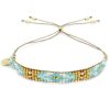 La Maison Bracelets | Boho Betty Matira Aqua Beaded Friendship Bracelet - La Maison