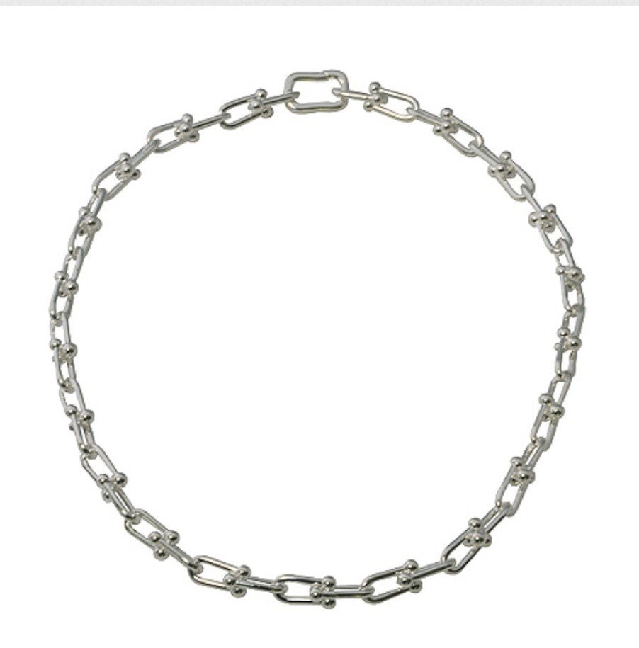 La Maison Necklaces | Silver Plated Chain Necklace - La Maison