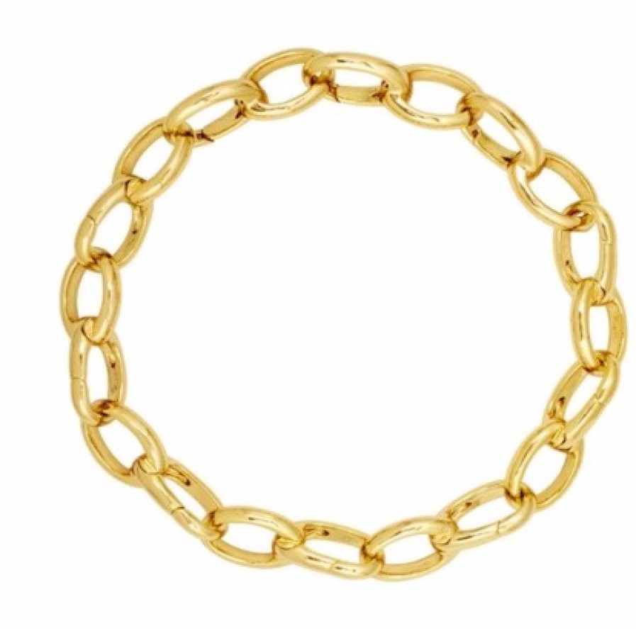 La Maison Bracelets | Elise Chain Link Bracelet In Or La Maison