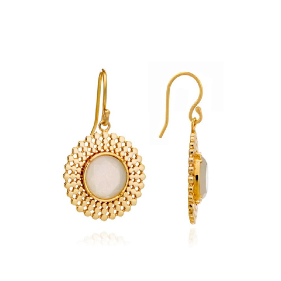 La Maison Earrings | Azuni Etrusca Round Earrings - La Maison