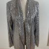 La Maison Jackets And Coats | Long Sequin Jacket (In Gold) - La Maison