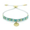 La Maison Bracelets | Boho Betty Desire Turquoise Beaded Friendship Bracelet - La Maison