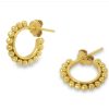 La Maison Earrings | Ashiana Amaya Gold Hoop Earrings - La Maison