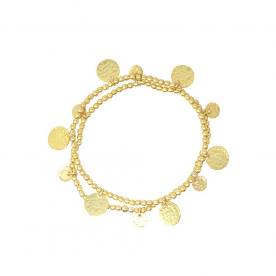 La Maison Bracelets | Libra Gold Coin Bracelet - La Maison