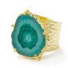 La Maison Rings | Green Solar Power Statement Ring - La Maison